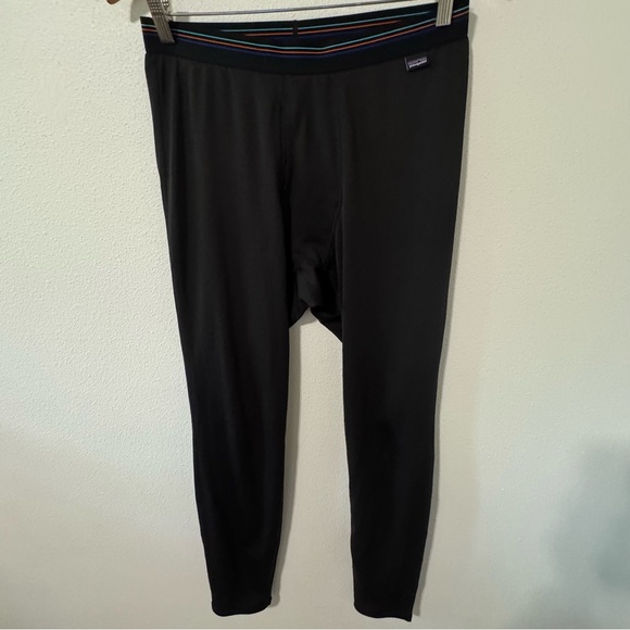 Patagonia Other - Patagonia Capilene Midweight Bottoms Black Base Layer Pants Gorpcore Outdoor-M